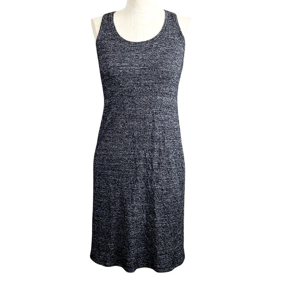 Eileen Fisher Womens Gray Tank Mini Dress Size XS‎ Racerback Wool Blend